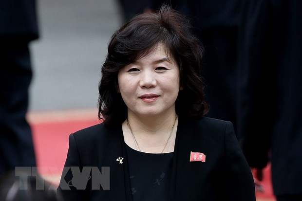 Bộ trưởng Ngoại giao Triều Tiên Choe Son Hui. (Ảnh: AFP/TTXVN)