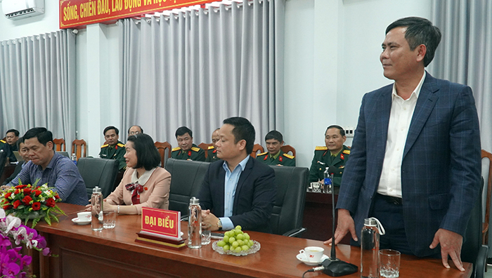 Đồng chí Chủ tịch UBND tỉnh Trần Thắng trân trọng cảm ơn sự quan tâm của Quốc hội đối với tỉnh Quảng Bình.