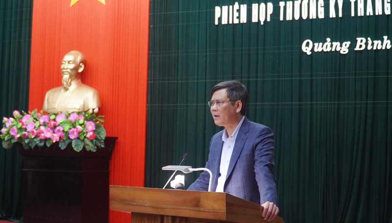  Đồng chí Chủ tịch UBND tỉnh Trần Thắng kết luận phiên họp thường kỳ tháng 2/2023.
