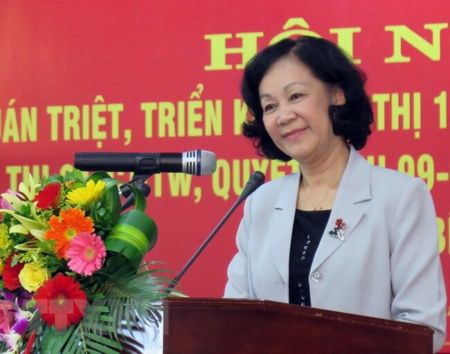 Đồng chí Trương Thị Mai