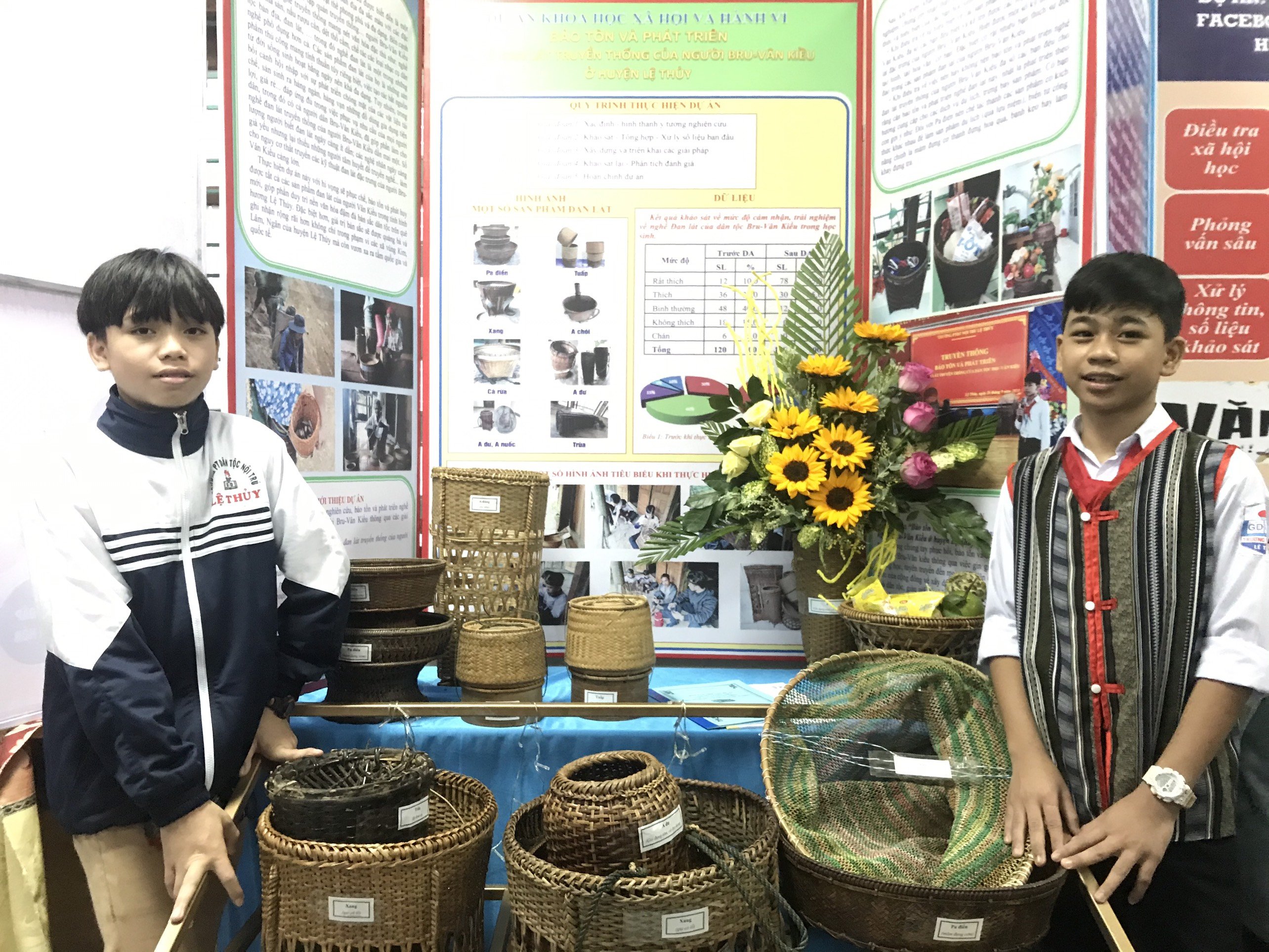 Không gian văn hóa truyền thống ở Trường PTDTNT huyện Lệ Thủy.
