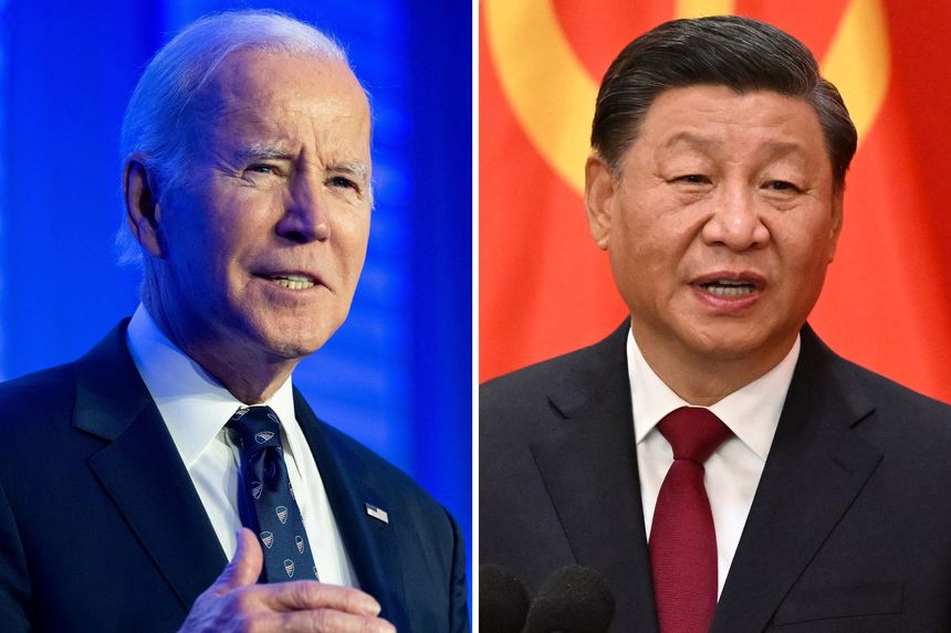  Tổng thống Mỹ Joe Biden (trái) và Chủ tịch Trung Quốc Tập Cận Bình. Ảnh: AFP