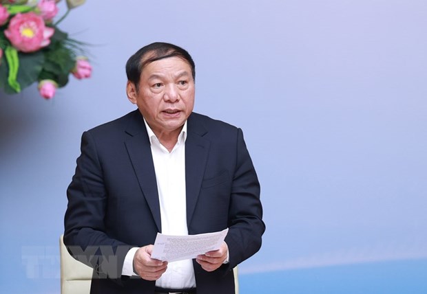Bộ trưởng Nguyễn Văn Hùng. (Ảnh: Dương Giang/TTXVN)
