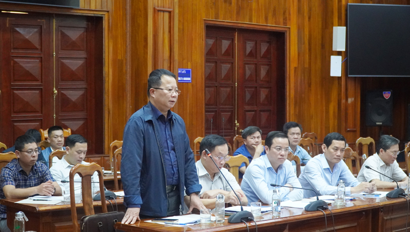 Đại diện lãnh đạo huyện Bố Trạch đề nghị quan tâm hạ tầng viễn thông đồng bộ ở khu vực thị trấn Phong Nha.