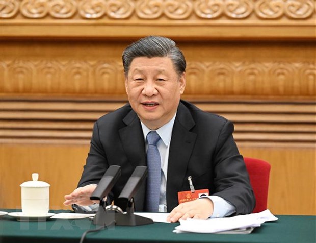 Tổng Bí thư, Chủ tịch Trung Quốc Tập Cận Bình. (Ảnh: THX/TTXVN)