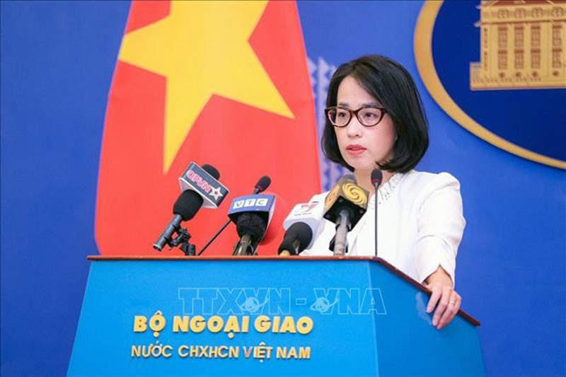  Phó Phát ngôn Bộ Ngoại giao Việt Nam Phạm Thu Hằng.