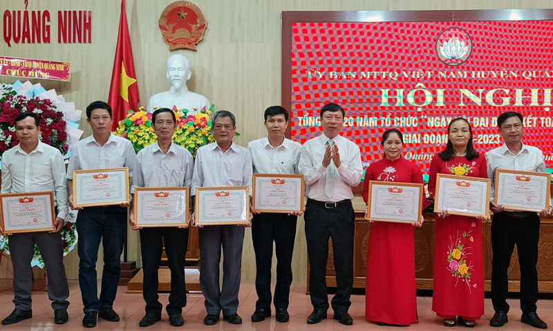 Quảng Ninh:  Phát huy hiệu quả "Ngày hội đại đoàn kết toàn dân tộc"