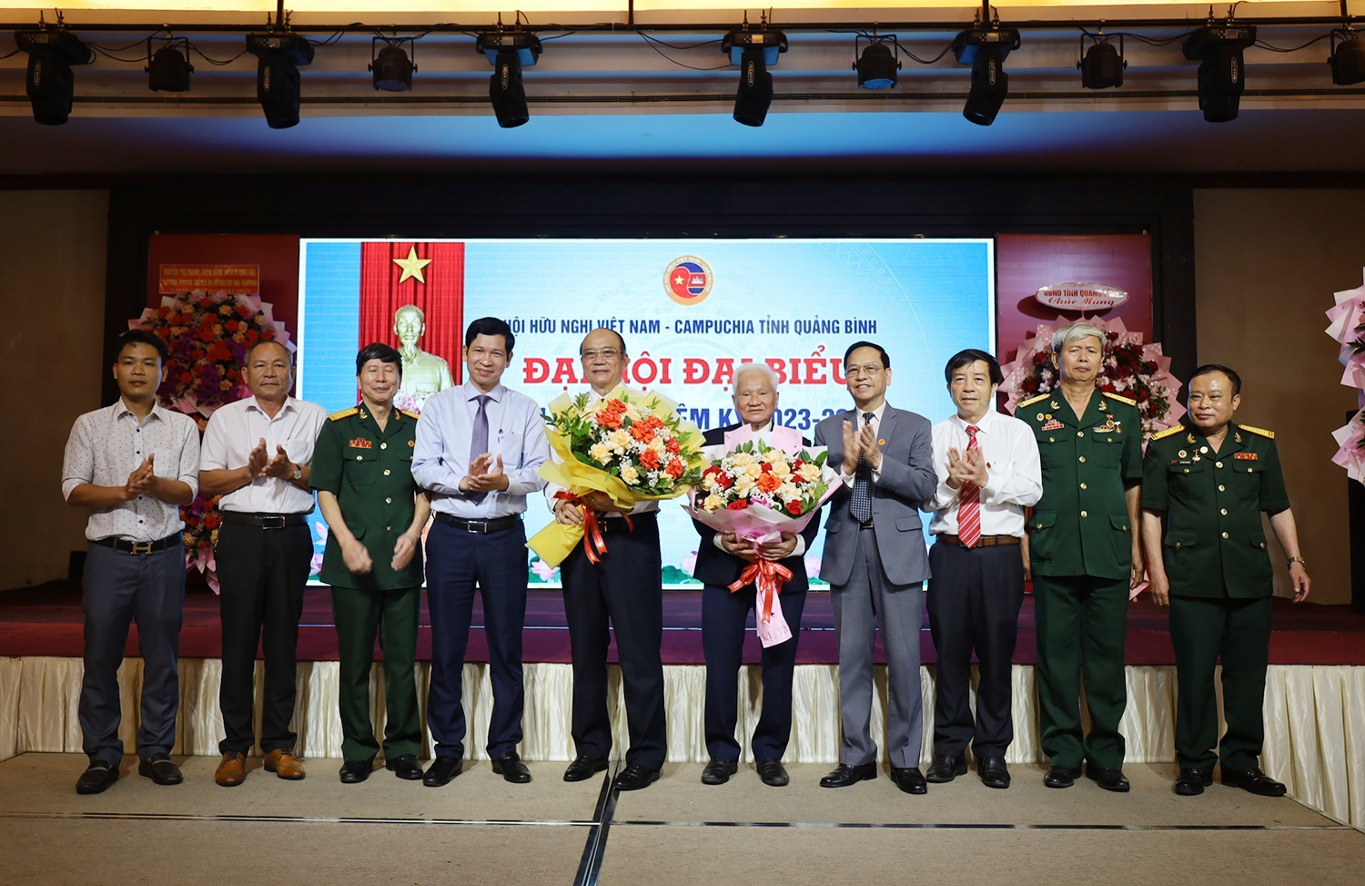 Ban Chấp hành Hội Hữu nghị Việt Nam-Campuchia nhiệm kỳ 2023-2028.