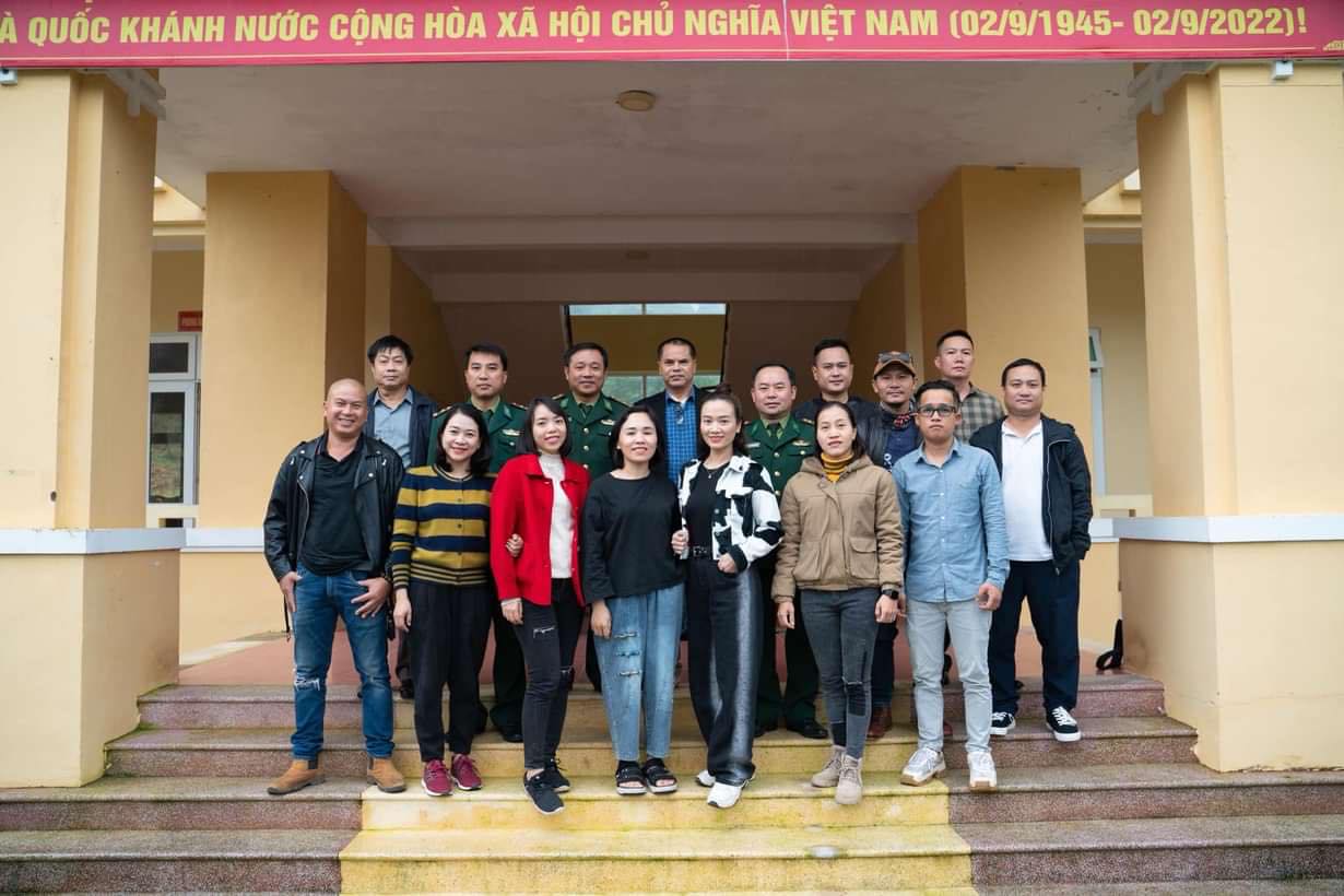 Chuyến đi thực tế của Ban sáng tác trẻ tại Đồn Biên phòng Làng Ho.