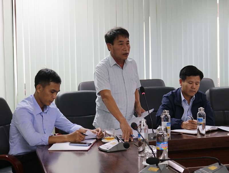 Xã Cảnh Dương đề xuất tháo gỡ một số khó khăn trong công tác chống khai thác IUU.