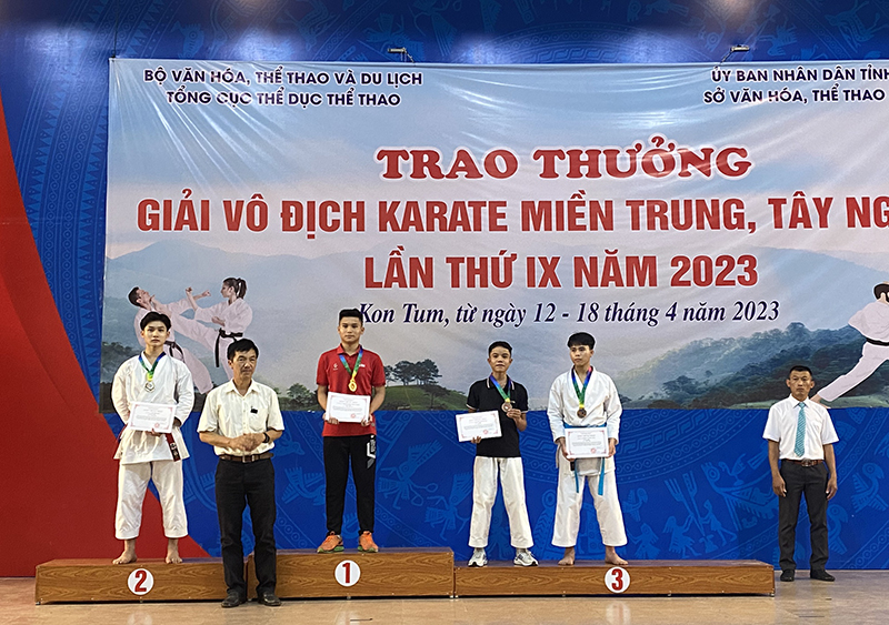 VĐV Quảng Bình được tôn vinh tại giải