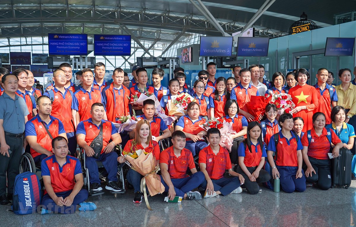 163 vận động viên Việt Nam lên đường tham dự ASEAN Para Games 12