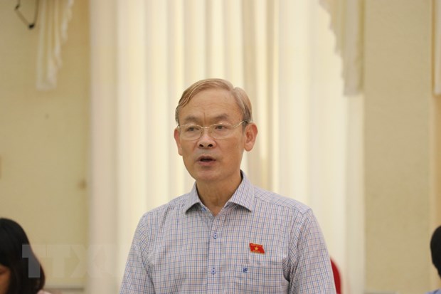 Chủ nhiệm Ủy ban Tài chính, Ngân sách của Quốc hội Nguyễn Phú Cường. (Ảnh: Bùi Giang/TTXVN)