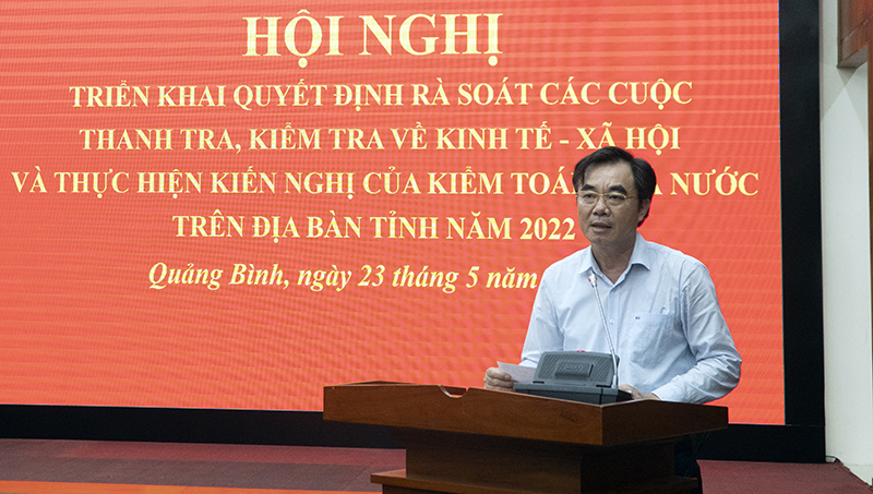 Đồng chí Nguyễn Lương Bình phát biểu chỉ đạo tại hội nghị