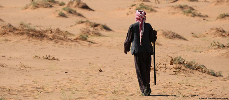 Nhiệt độ cao trung bình trong mùa Hè tại Saudi Arabia là 38 độ C. Ảnh: AFP