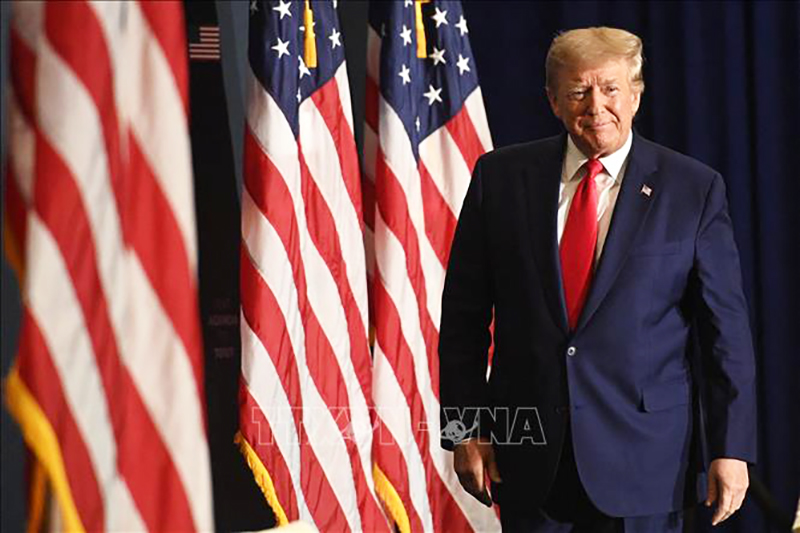 Cựu Tổng thống Mỹ Donald Trump dự một sự kiện ở Washington, DC, ngày 26/7/2022. Ảnh: AFP/TTXVN