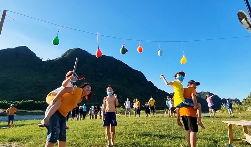 Phong Nha Glamping cũng là lựa chọn lý tưởng cho những chuyến du lịch cùng trẻ.