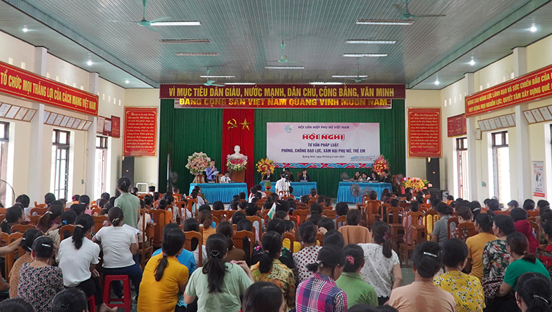 Toàn cảnh phiên tòa giả định về phòng chống bạo lực, xâm hại phụ nữ, trẻ em