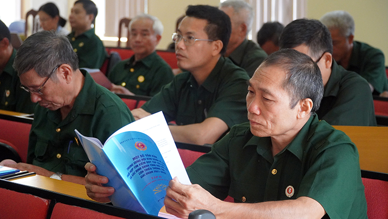 Nội dung tập huấn thiết thực, phù hợp, thu hút sự chú ý của CB,HV