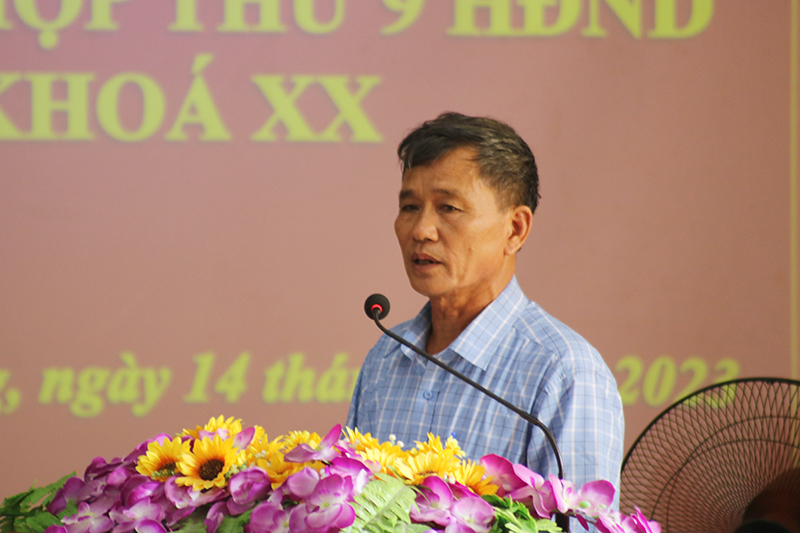 Cử tri TX. Ba Đồn kiến nghị nhiều vấn đề liên quan đến công tác dân sinh trên địa bàn.