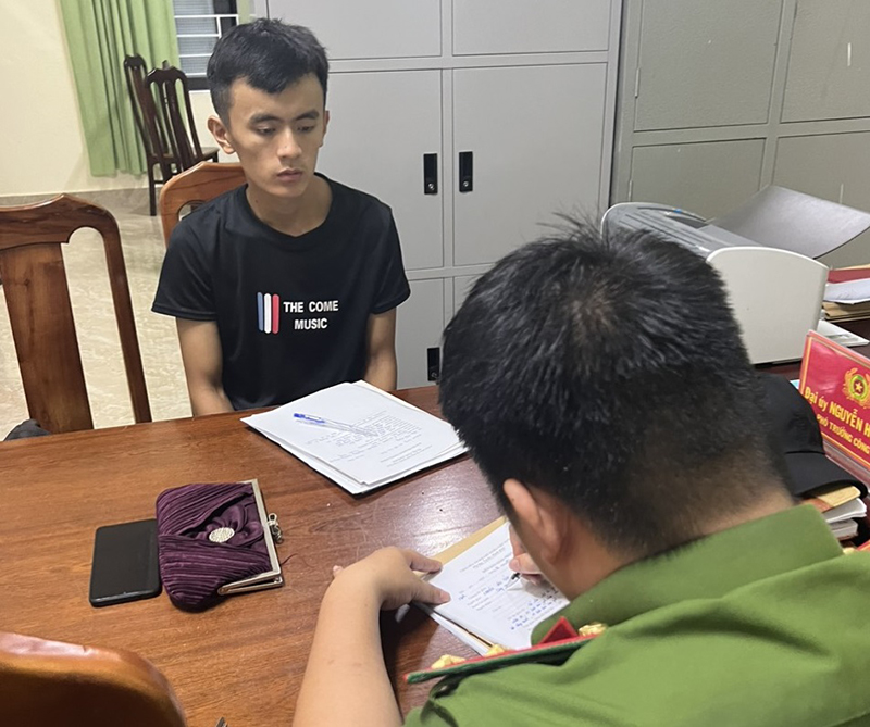 Đối tượng trộm cắp tài sản Phan Tiến Hưng.