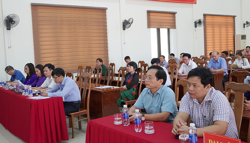 Các đại biểu tham dự tại hội thi.