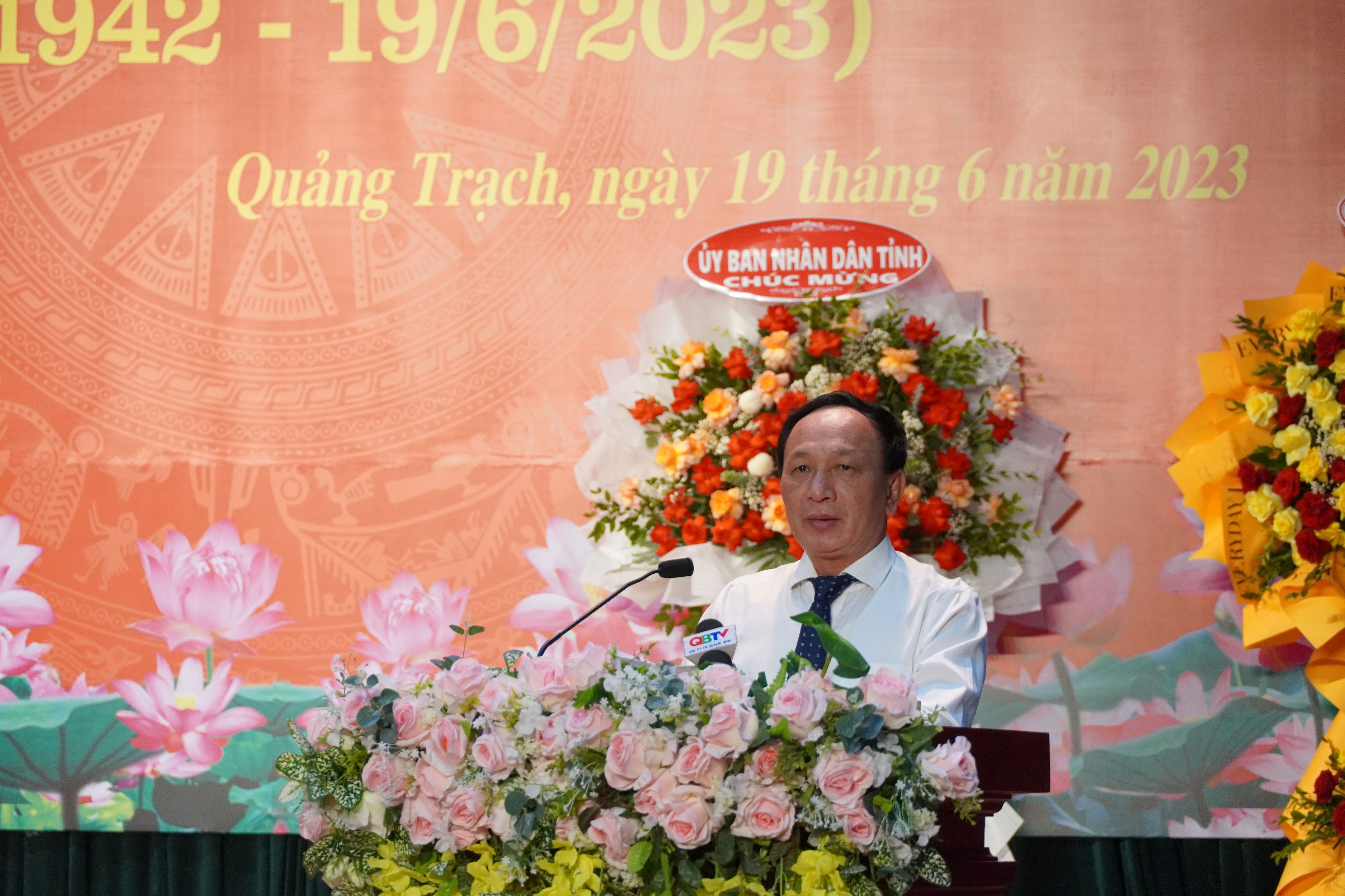 Đồng chí Phó Bí thư Thường trực Tỉnh ủy Trần Hải Châu phát biểu tại buổi tọa đàm.