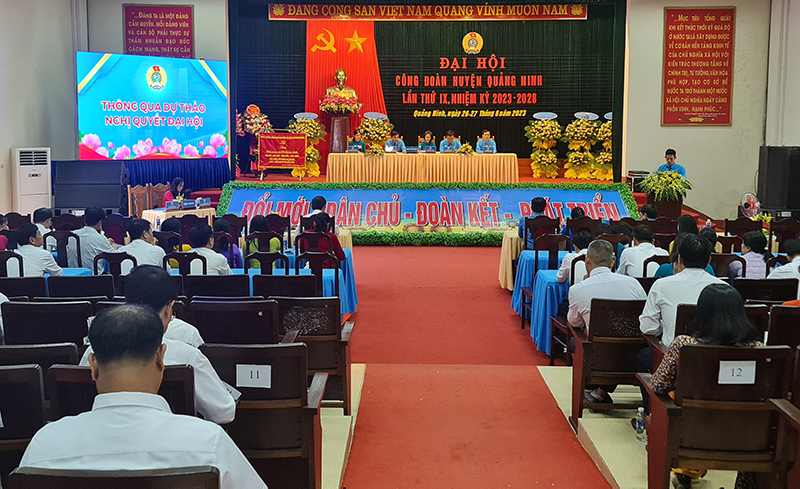Toàn cảnh đại hội.