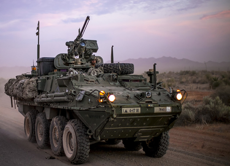  Xe thiết giáp Stryker. Ảnh minh họa: Politico