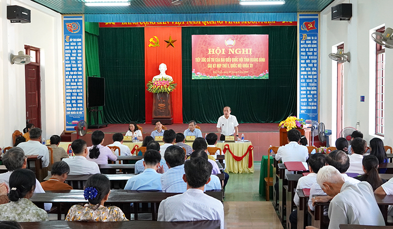 Quang cảnh buổi TXCT tại TP. Đồng Hới.