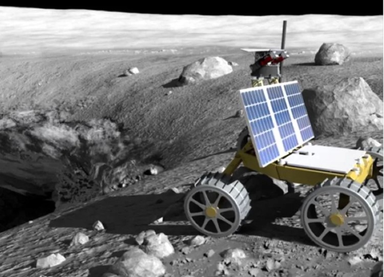 NASA đã bắt đầu triển khai kế hoạch khai thác tài nguyên Mặt trăng. (Nguồn: Yahoo News)