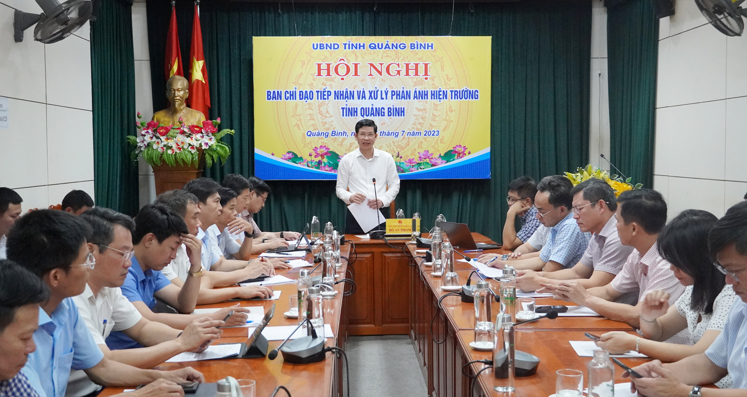 Từ 1/9, triển khai hệ thống phần mềm tiếp nhận và xử lý phản ánh hiện trường trên toàn tỉnh