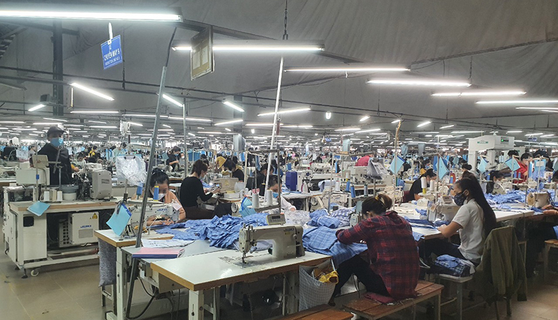 Nhiều công nhân Xí nghiệp May Hà Quảng vẫn chưa có nhà ở (Ảnh chỉ có tính chất minh họa).