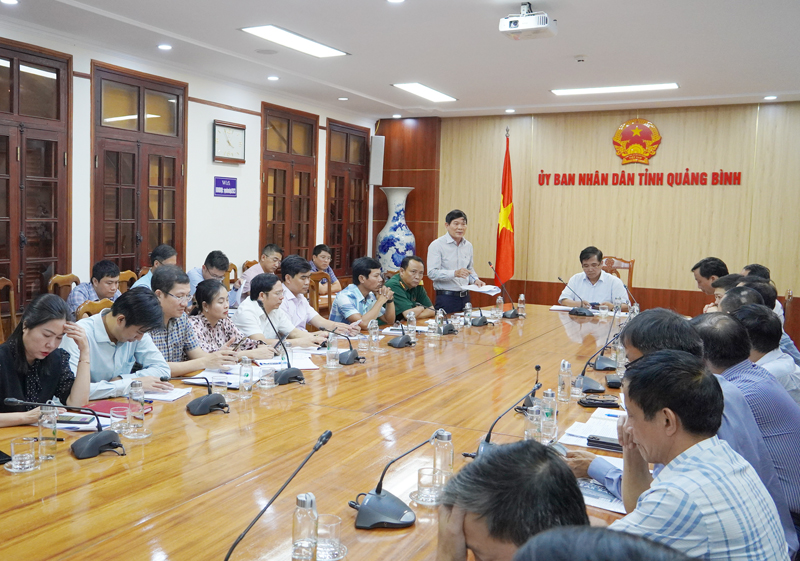 Lãnh đạo Sở GTVT thảo luận về một số vướng mắc trọng công tác GPMB.