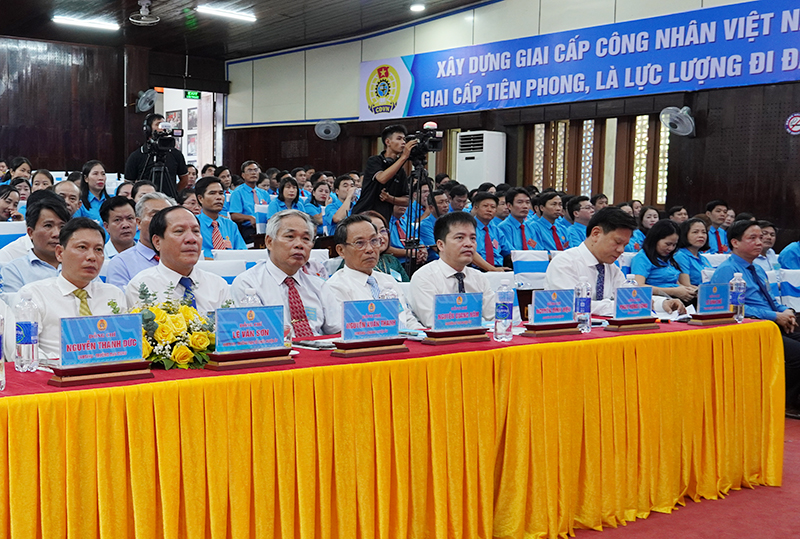 Các đại biểu dự đại hội.