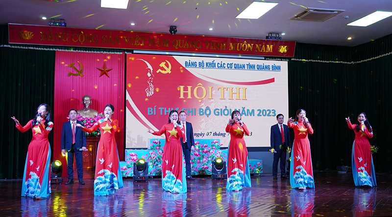 Các tiết mục văn nghệ đặc sắc tại hội thi.