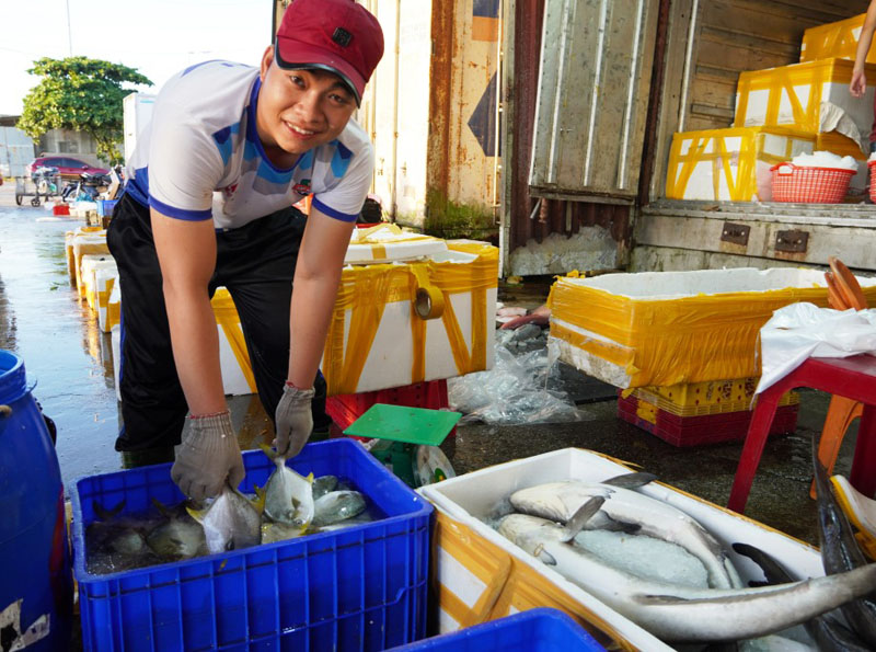 Sản lượng thủy sản tăng trưởng khá trong 6 tháng đầu năm 2023.