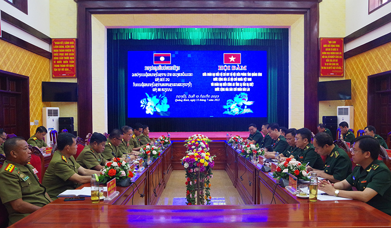 Toàn cảnh buổi hội đàm.