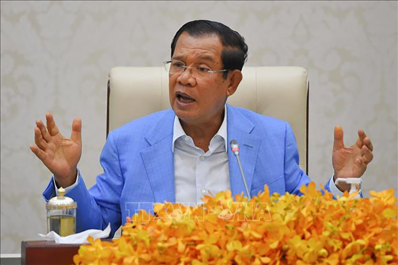 Thủ tướng Campuchia Samdech Techo Hun Sen. Ảnh tư liệu: AFP/TTXVN
