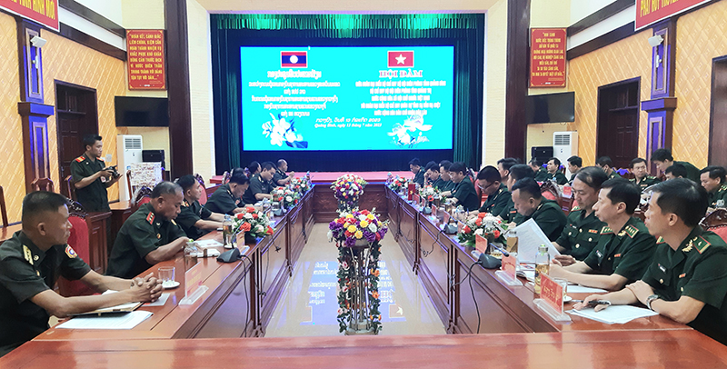 Toàn cảnh buổi hội đàm.