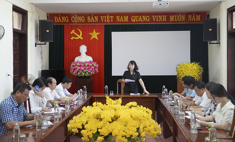 Các đại biểu dự cuộc họp