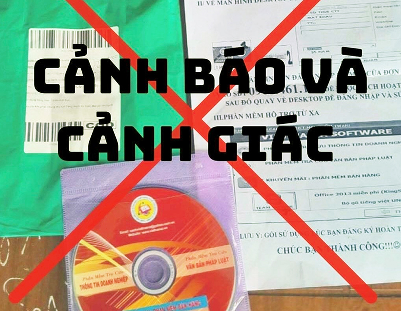 Ngành Thuế tỉnh đăng thông tin cảnh báo người nộp thuế không nhận các bưu phẩm “tài liệu luật thuế” có yêu cầu người nhận trả tiền.