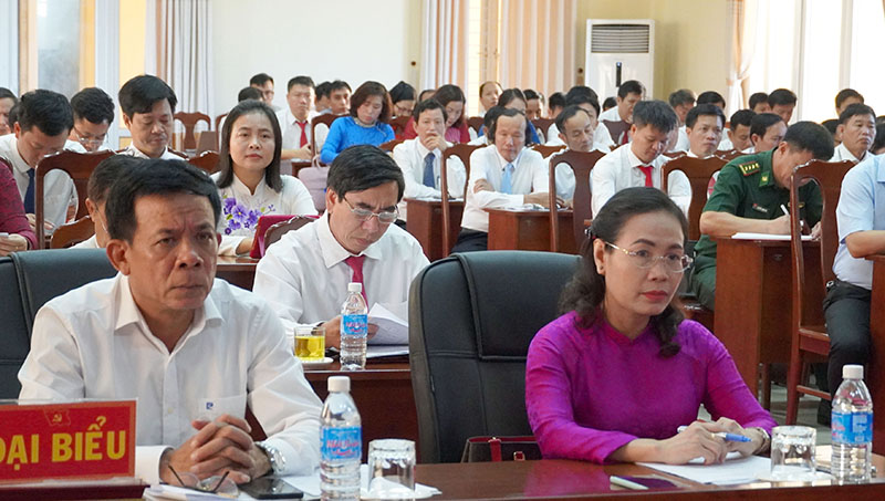 Đại biểu dự hội nghị