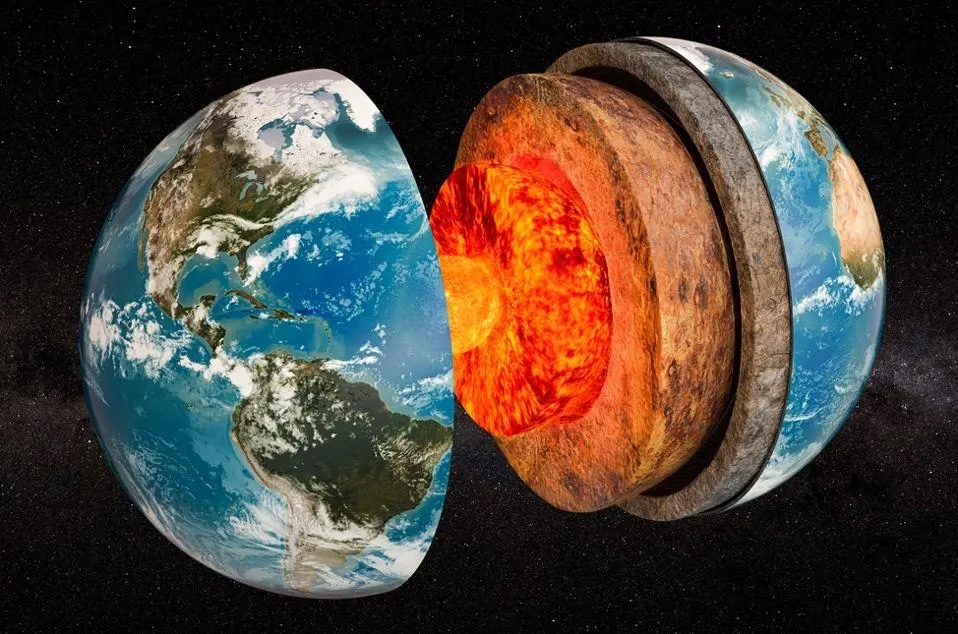 Hình ảnh 3D của Trái Đất. Ảnh: Getty Images