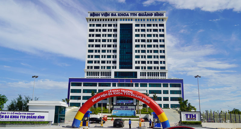 Bệnh viện đa khoa TTH Quảng Bình tại TP. Đồng Hới chính thức đi vào hoạt động khám chữa bệnh từ ngày 28/7/2023. 
