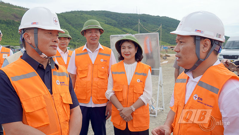 Các dự án tại Trung tâm điện lực Quảng Trạch đang được đẩy nhanh tiến độ