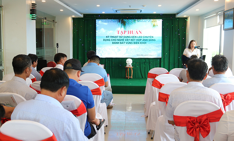 Toàn cảnh lớp tập huấn.