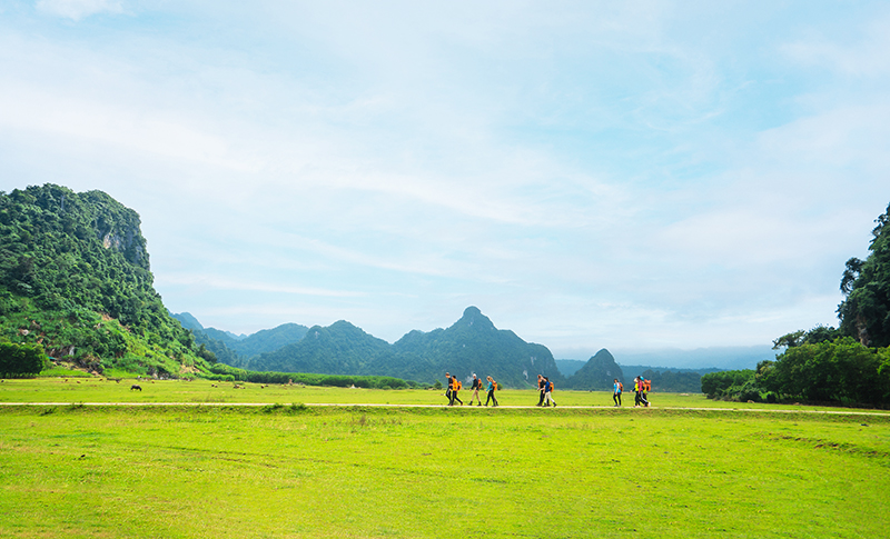 Nhiều địa danh ở Quảng Bình trở thành điểm đến hấp dẫn với du khách trong nước và quốc tế. Ảnh: Oxalis Adventure