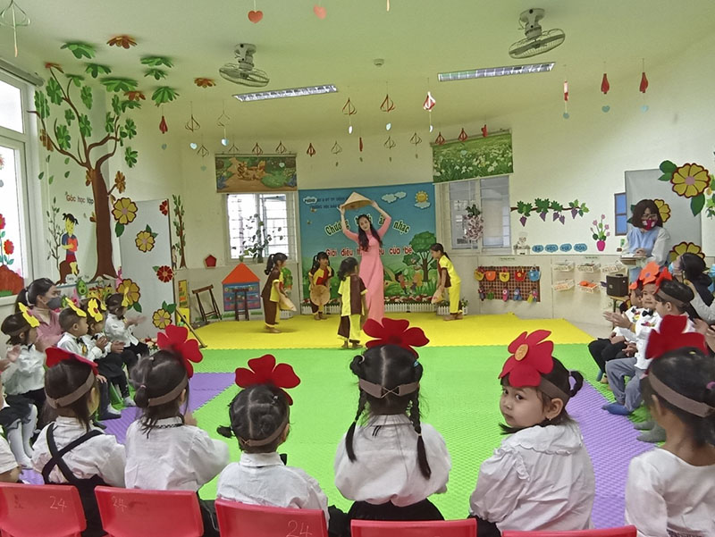 Trường mầm non Bảo Ninh (TP. Đồng Hới), điểm sáng trong xây dựng trường chuẩn quốc gia của bậc học mầm non