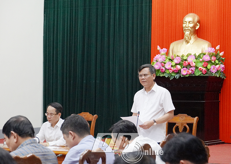 Đồng chí Chủ tịch UBND tỉnh Trần Thắng yêu cầu các sở, ngành, địa phương, chủ đầu tư bằng trách nhiệm cao nhất thực hiện tốt công tác giải ngân vốn đầu tư công năm 2023.